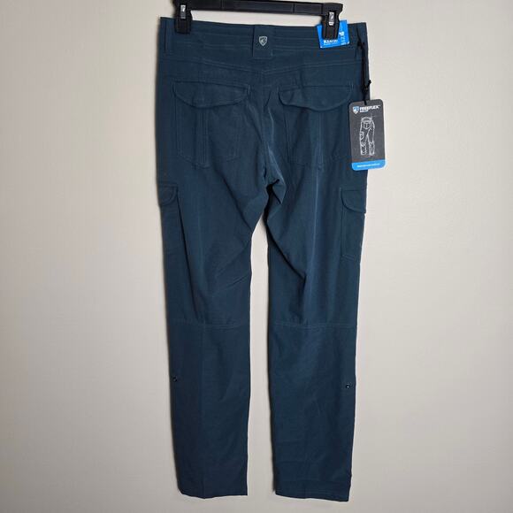 Kuhl Freeflex Roll-up Hiking Pants 32" (Rainstorm) Size 4 NWT - Picture 2 of 3